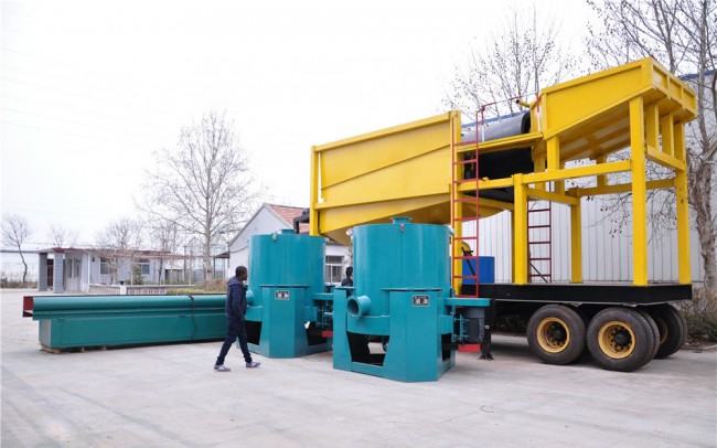 移動選礦機,移動式選礦設備